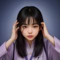 王敏，用户研究员，休闲装，面向镜头，明亮开放式办公区背景